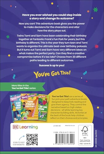 You've Got This! Birthday Party Palooza: Pick Your Own Adventure