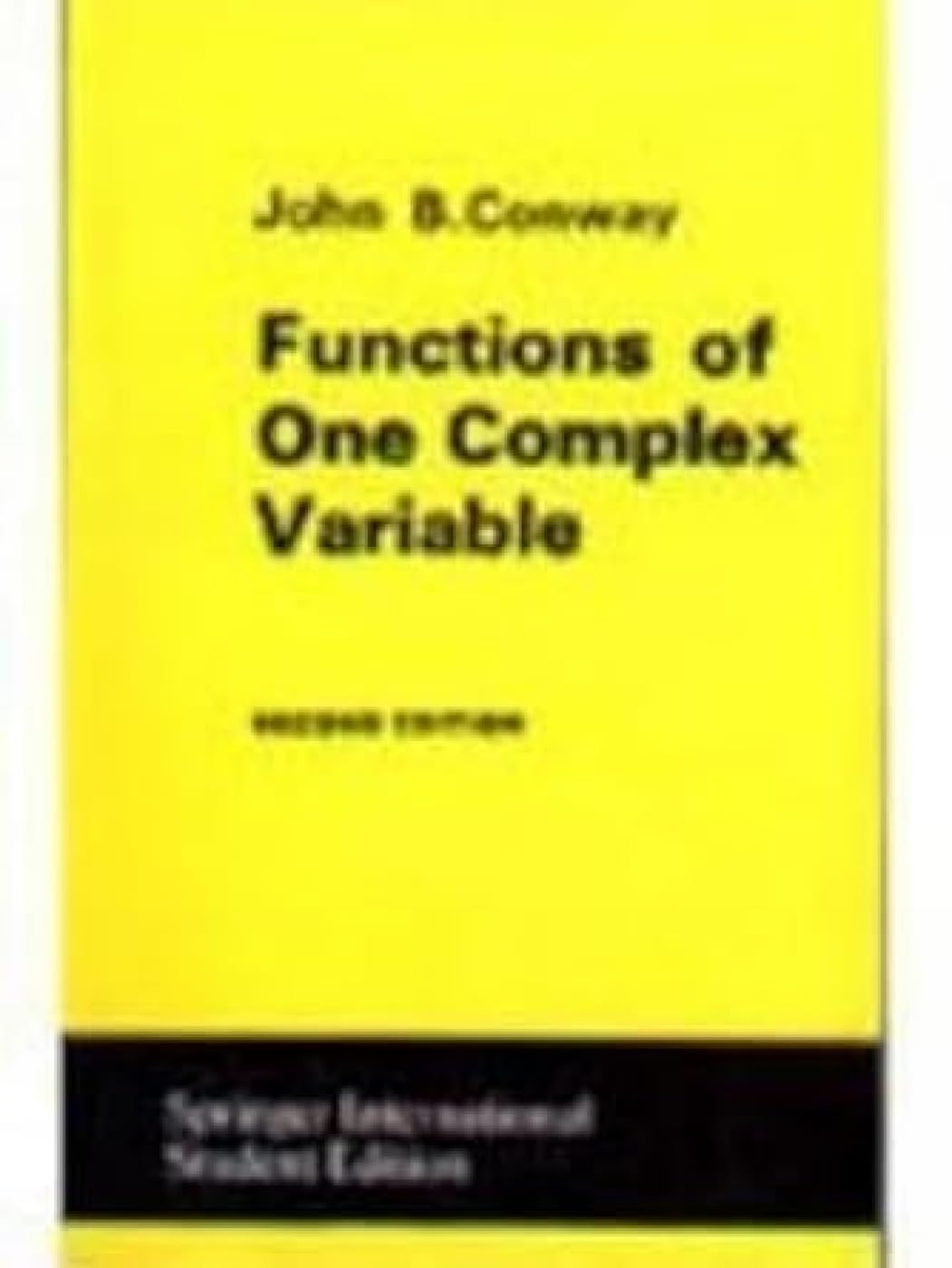 Functions of One Complex Variable - Retail Maharaj