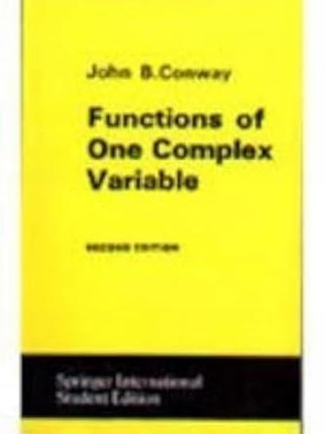 Functions of One Complex Variable - Retail Maharaj