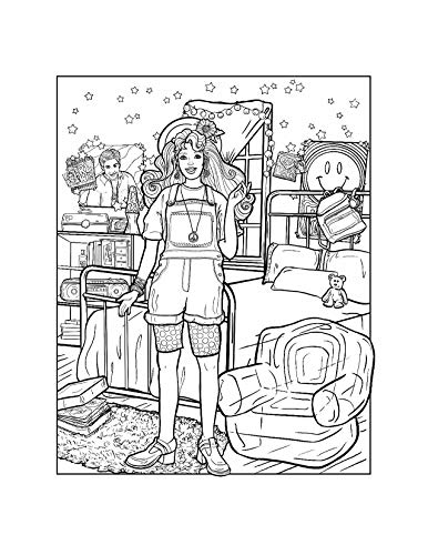 Totally '90s Coloring Book