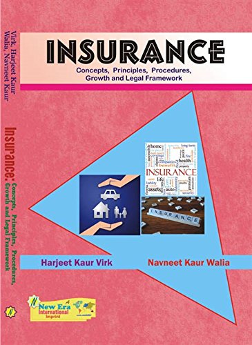 Insurance: Concepts, Principles, Procedures, Growth and Legal Framework