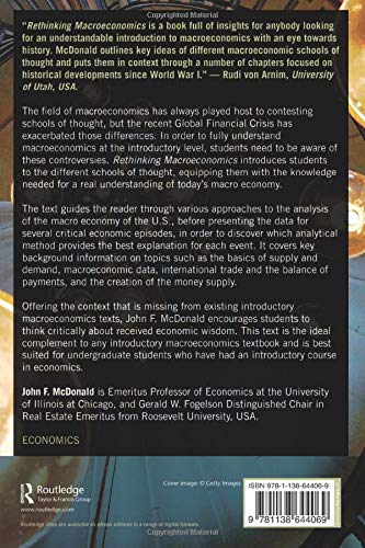 Rethinking Macroeconomics: An introduction - Retail Maharaj