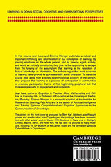 Situated Learning: Legitimate Peripheral Participation (Learning in Doing: Social, Cognitive and Computational Perspectives)