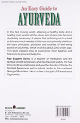 An Easy Guide to Ayurveda: The Natural Way to Wholeness: 1 - Retail Maharaj