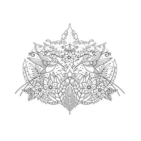 Magical Jungle: An Inky Expedition & Colouring Book - Retail Maharaj