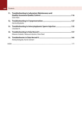 TROUBLESHOOTING IN ASSISTED REPRODUCTIVE TECHNOLOGY