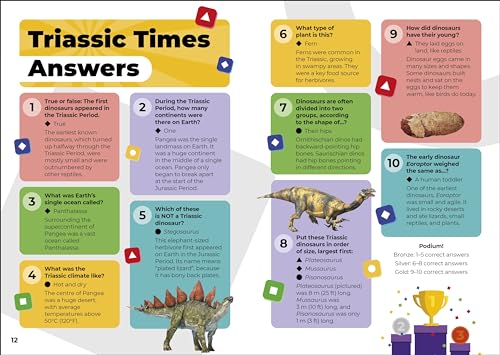 Kahoot! Quiz Time Dinosaurs: 250 Trivia Questions (with QR Codes Inside for 150 Interactive Bonus Questions) – Educational Kids Quiz Book