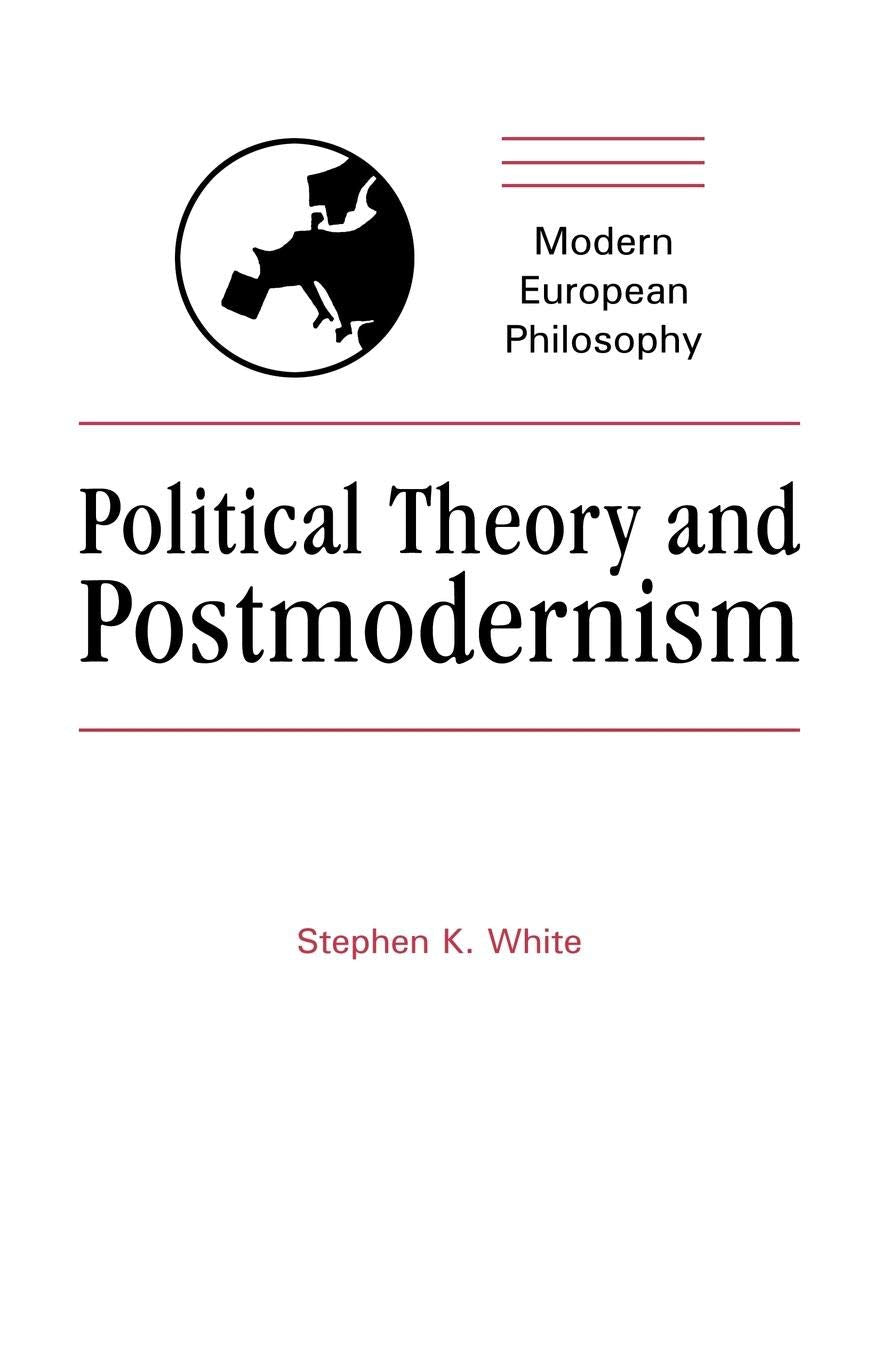 Political Theory and Postmodernism (Modern European Philosophy) - Retail Maharaj