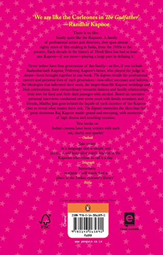 Kapoors : The First Family of Indian Cin: The First Family Of Indian Cinema - Retail Maharaj