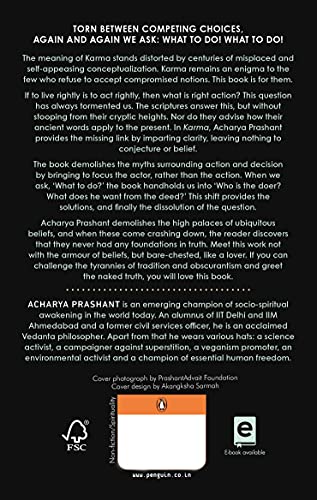 Karma: Why Everything You Know About It Is Wrong | A Philosophical take on Spirituality & Self-improvement by Acharya Prashant | Penguin, Non-fiction, Self-help books - Retail Maharaj