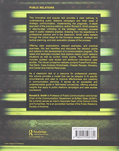 Public Relations Campaigns and Practice Bundle: Strategic Planning for Public Relations - Retail Maharaj