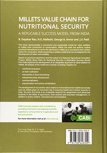 MILLETS VALUE CHAIN FOR NUTRITIONAL SECURITY: A Replicable Success Model from India