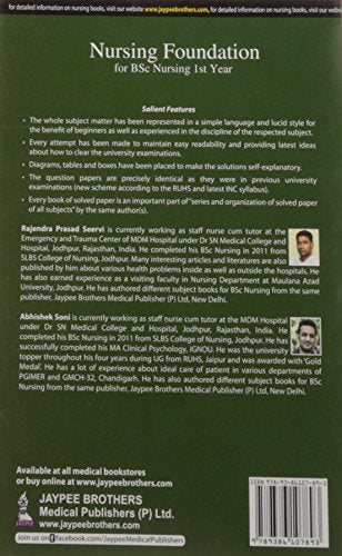 Nursing Foundation for BSc Nursing 1st Year (Fully Solved Papers for 2015-2007)