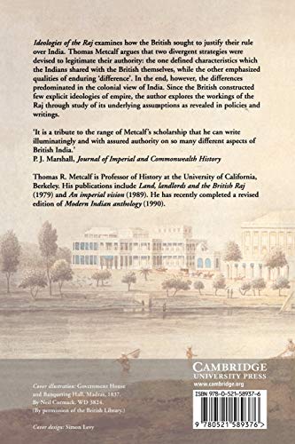 Ideologies of the Raj: 04 (The New Cambridge History of India) - Retail Maharaj