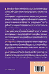Analysis of Variance Designs: A Conceptual and Computational Approach with SPSS and SAS