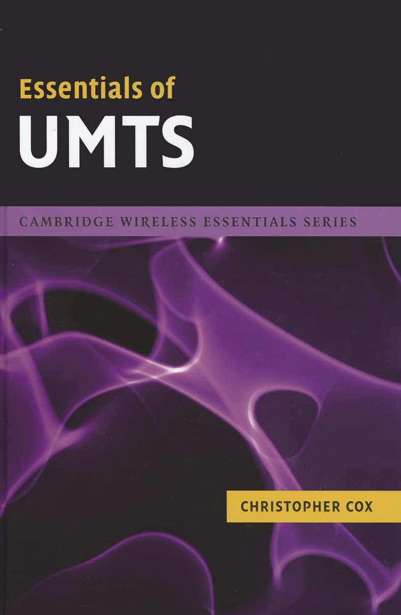 Essentials of UMTS (The Cambridge Wireless Essentials Series) - Retail Maharaj