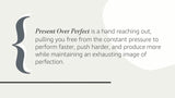 Present Over Perfect: Leaving Behind Frantic for a Simpler, More Soulful Way of Living