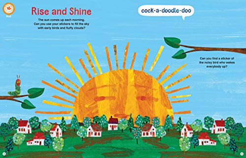 The Very Hungry Caterpillar's Nature Sticker and Colouring Book