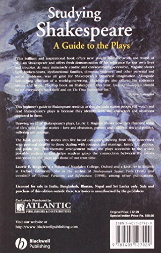 Studying Shakespeare EPZ EDITION - Retail Maharaj