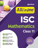 All In One Mathematics ISC Class 11 2022-23 Edition - Retail Maharaj