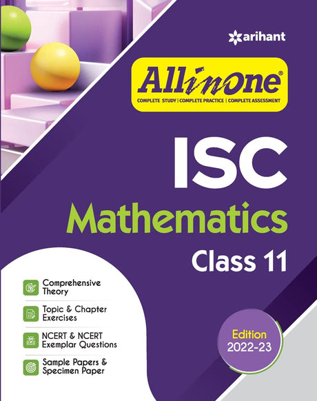 All In One Mathematics ISC Class 11 2022-23 Edition - Retail Maharaj