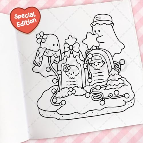 Cozy Christmas: The Cute and Relaxing Festive Colouring Book for Kids and Adults (Coco Wyo)