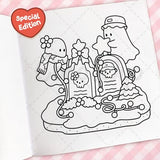 Cozy Christmas: The Cute and Relaxing Festive Colouring Book for Kids and Adults (Coco Wyo)
