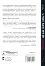 Green Economics:Confronting the Ecological Crisis - Retail Maharaj