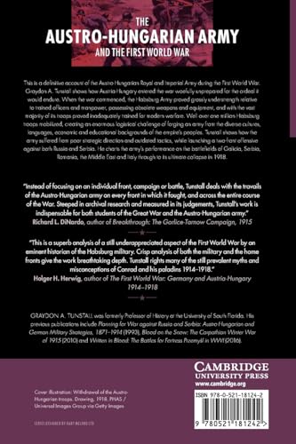 The Austro-Hungarian Army and the First World War (Armies of the Great War)