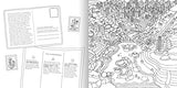 Road Trip! Coloring Book: Color Your Way to National Parks, Landmarks, and Roadside Attractions: A Coloring Book - Retail Maharaj