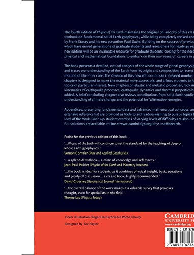 Physics of the Earth