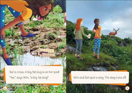 Phonic Books Moon Dogs Extras Set 2: Adjacent consonants and consonant digraphs (Phonic Books Catch Up Readers) - Retail Maharaj