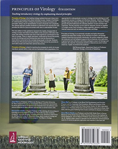 Principles of Virology, Volume 1: Molecular Biology (ASM Books) - Retail Maharaj