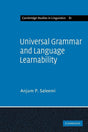 Universal Grammar and Language Learnability: 61 (Cambridge Studies in Linguistics) - Retail Maharaj