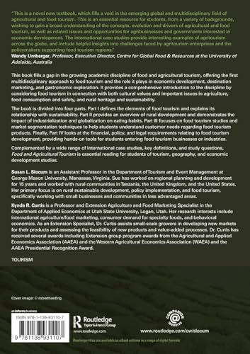 Food and Agricultural Tourism: Theory and Best Practice - Retail Maharaj