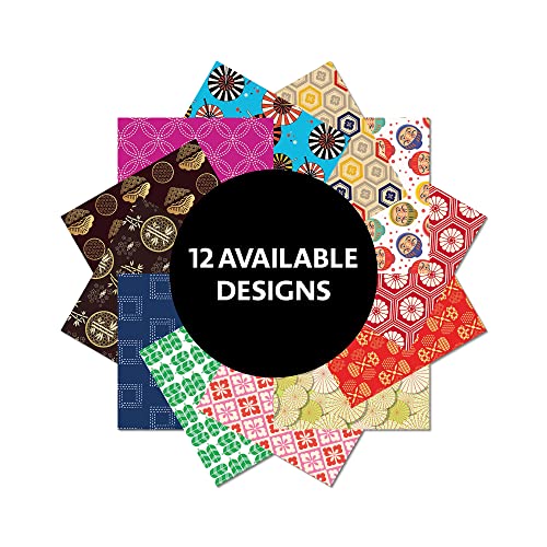 Origami Paper 300 sheets Japanese Designs 4" (10 cm): Tuttle Origami Paper: Double-Sided Origami Sheets Printed with 12 Different Designs - Retail Maharaj