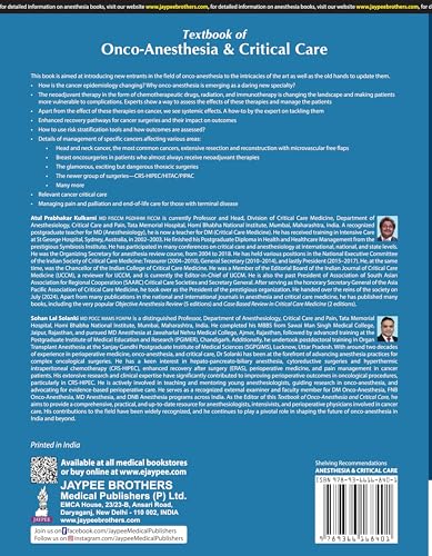 TEXTBOOK OF ONCO-ANESTHESIA & CRITICAL CARE