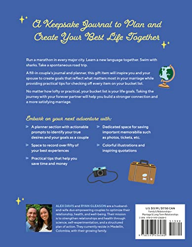 Ultimate Bucket List for Married Couples: A Couples Journal for Planning Your Best Experiences Together