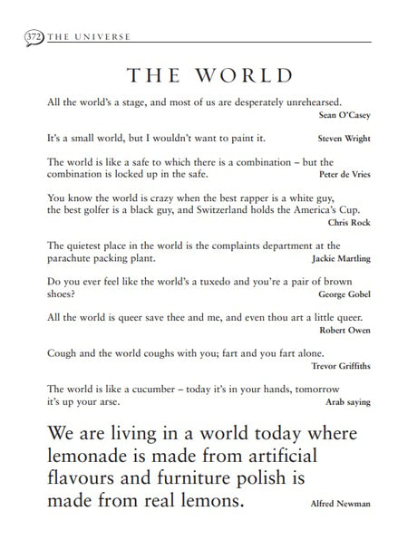 The Funniest Thing You Never Said: The Ultimate Collection of Humorous Quotations - Retail Maharaj