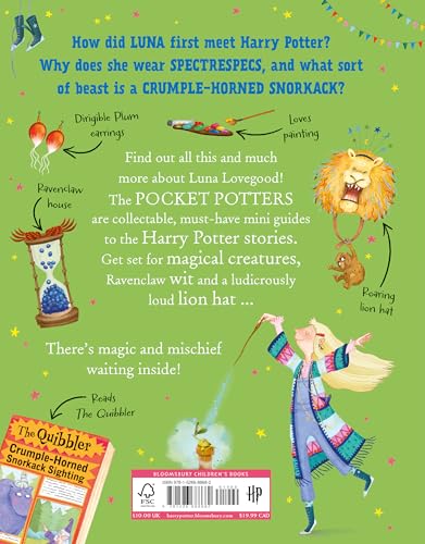 Luna Lovegood (Pocket Potters – Little Guides to the HARRY POTTER Stories) - Retail Maharaj