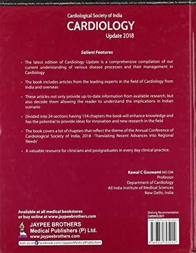 CARDIOLOGICAL SOCIETY OF INDIA CARDIOLOGY UPDATE 2018