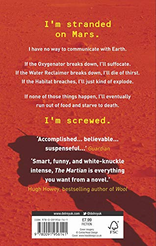 The Martian: The international bestseller behind the Oscar-winning blockbuster film - Retail Maharaj