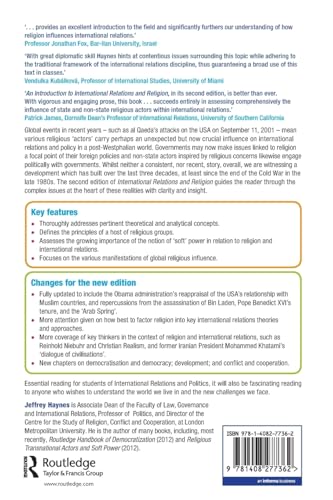 INTRODUCTION TO INTERNATIONAL RELATIONS AND RELIGION, 2ND EDITION - Retail Maharaj