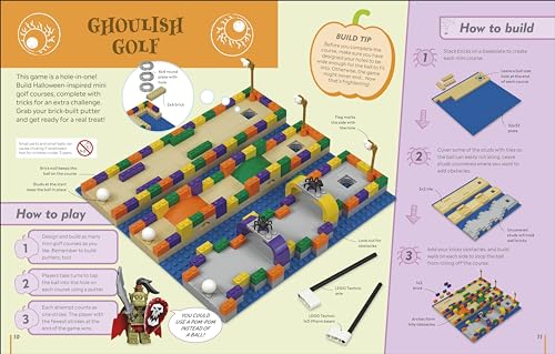 The LEGO Halloween Games Book: Ideas for 50 Games, Challenges, Puzzles, and Activities