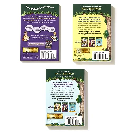 Magic Tree House Box of Puzzles, Games, and Activities (3 Book Set)