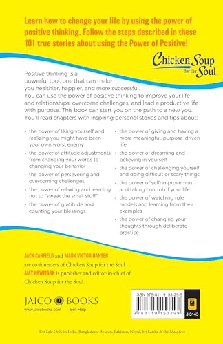 Chicken Soup for the Soul Series: The Power of Positive: 101 Inspirational Stories about Changing Your Life through Positive Thinking - Retail Maharaj