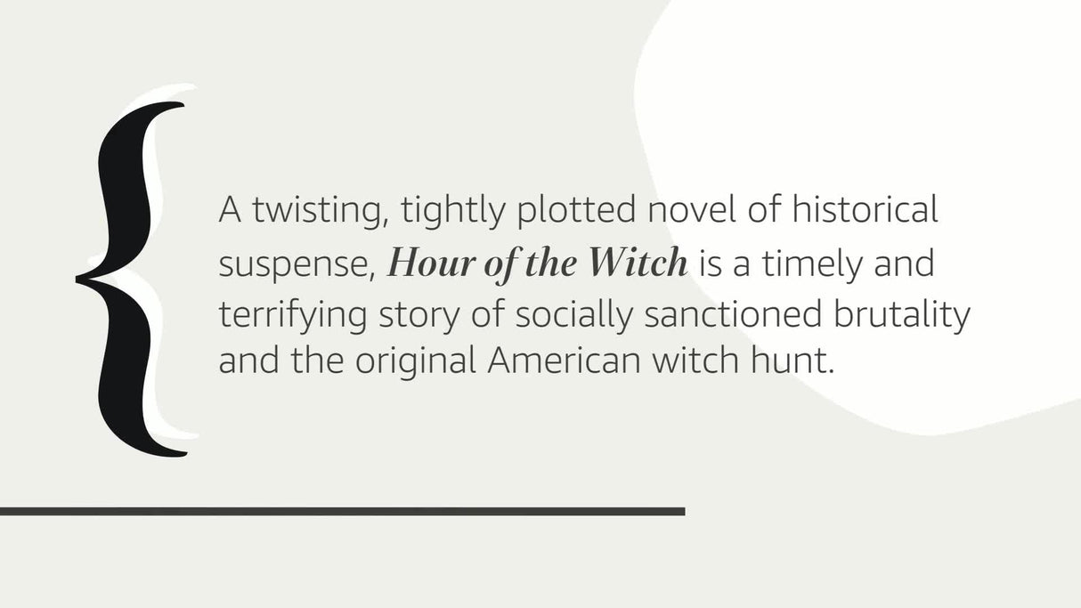Hour of the Witch: A Novel