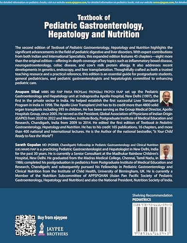 TEXTBOOK OF PEDIATRIC GASTROENTEROLOGY, HEPATOLOGY AND NUTRITION