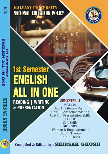 English All In One 1st Semester [Reading/Writing & Presentation] K.U (English Version) - Retail Maharaj