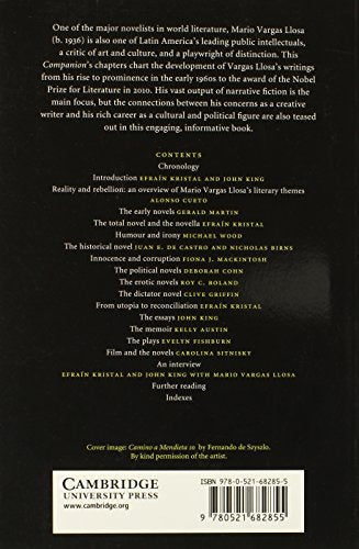 The Cambridge Companion to Mario Vargas Llosa